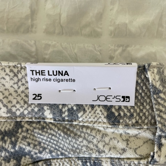 Joe's Jeans The Luna high rise cigarette in pristine snake - Picture 10 of 12